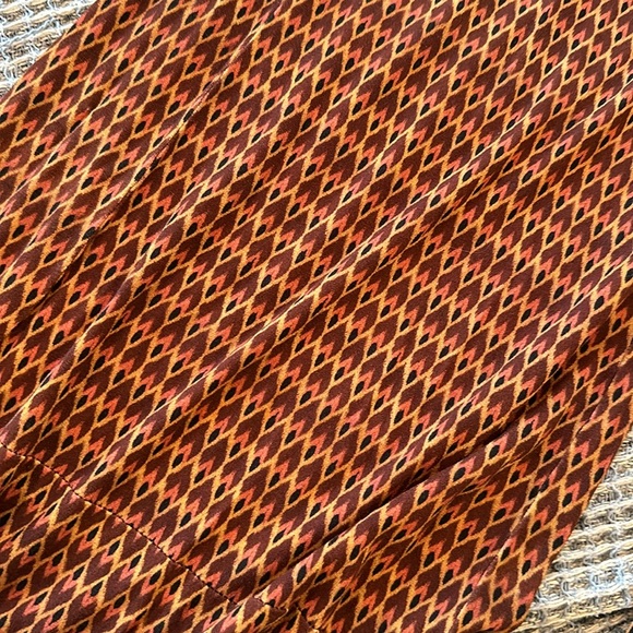 FARM Rio Multicolor Geometric Wide-Leg Pants - Picture 2 of 3